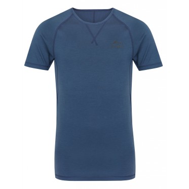 Men's Merino thermal underwear T-shirt Mersa M blue HUSKY - view 1