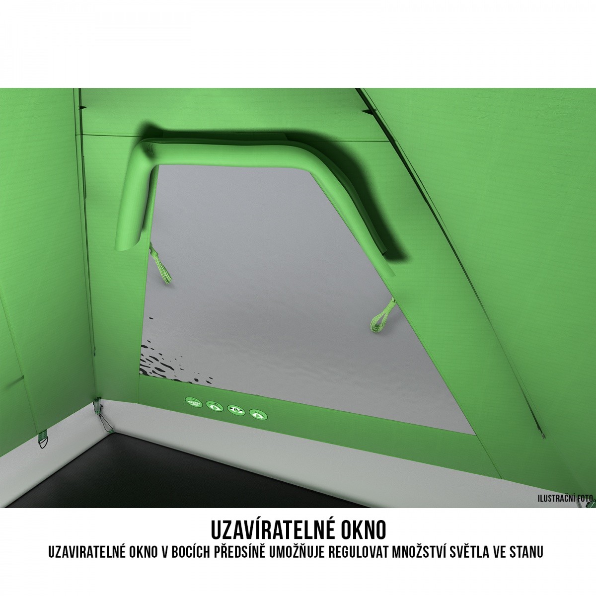 Tent for camping BIGGLES 5 HUSKY - view 8 - Extreme-bg.com Tent for camping BIGGLES 5 HUSKY - view 8
