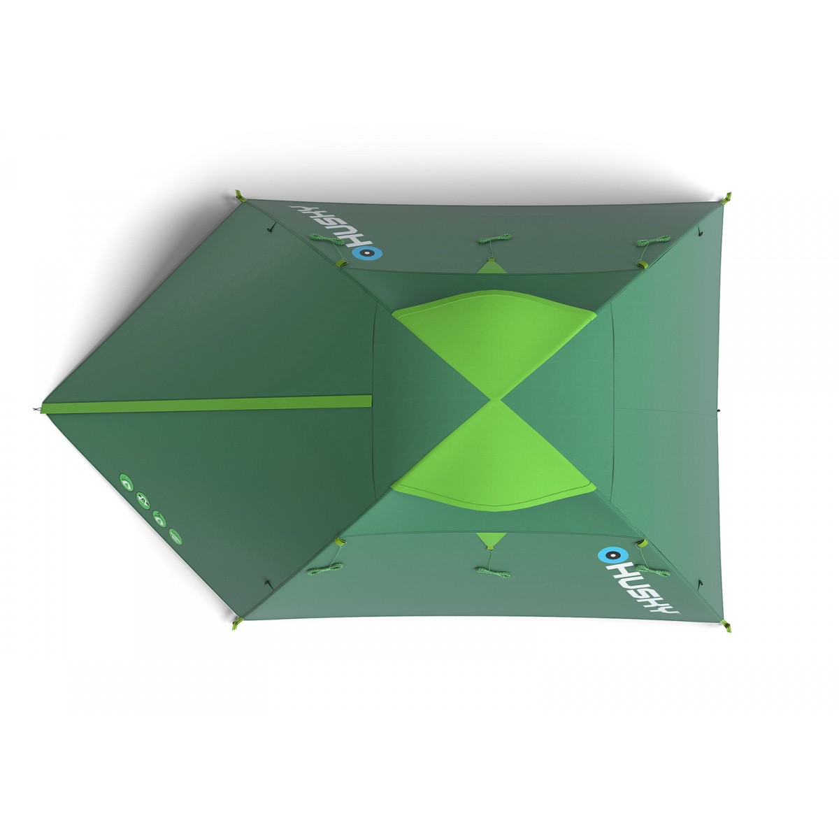 TENT BIRD 3 PLUS GREEN HUSKY - view 5 - Extreme-bg.com TENT BIRD 3 PLUS GREEN HUSKY - view 5