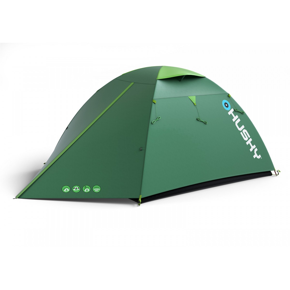 TENT BIRD 3 PLUS GREEN HUSKY - view 2 - Extreme-bg.com TENT BIRD 3 PLUS GREEN HUSKY - view 2