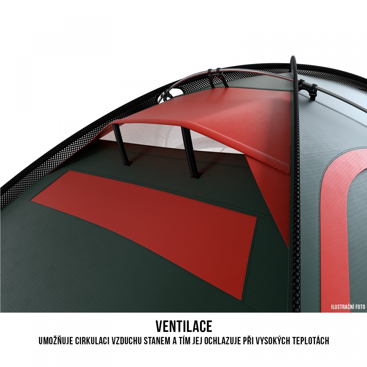 TENT FLAME 1 HUSKY - view 8 - Extreme-bg.com TENT FLAME 1 HUSKY - view 8