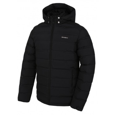 Men down jacket Donnie M black HUSKY - view 1