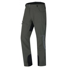 Мъжки зимен туристически софтшел панталон Keson M dark khaki