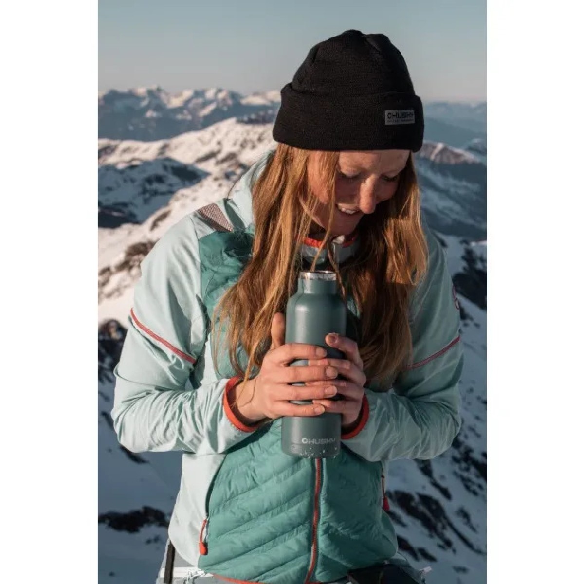 Women's merino cap Merhat 4 black HUSKY - view 5 - Extreme-bg.com Women's merino cap Merhat 4 black HUSKY - view 5