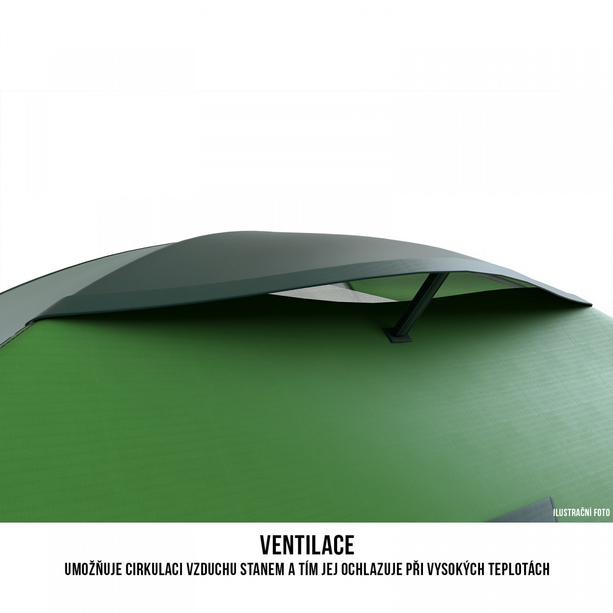 Tent Brofur 4 green HUSKY - view 8
