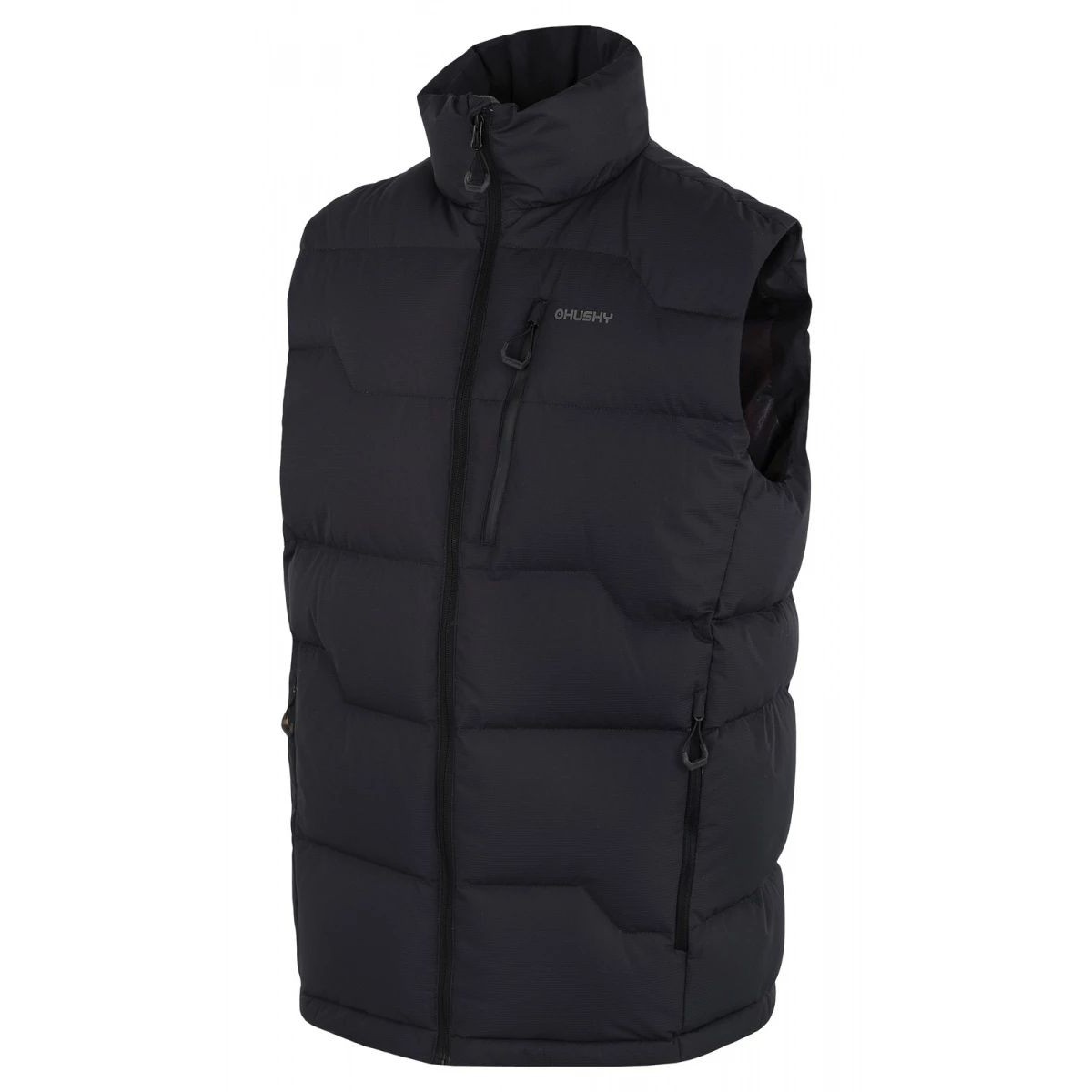 Men down vest Deep M black HUSKY - view 2 - Extreme-bg.com Men down vest Deep M black HUSKY - view 2