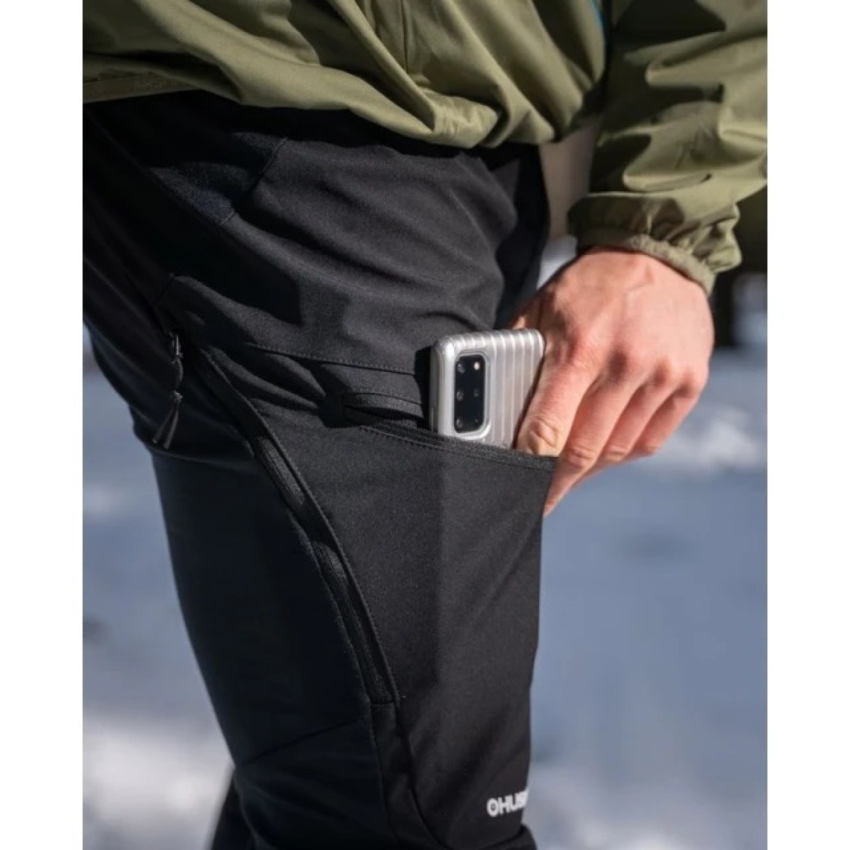 Men softshell pants KIXEES M BLK HUSKY - view 4 - Extreme-bg.com Men softshell pants KIXEES M BLK HUSKY - view 4