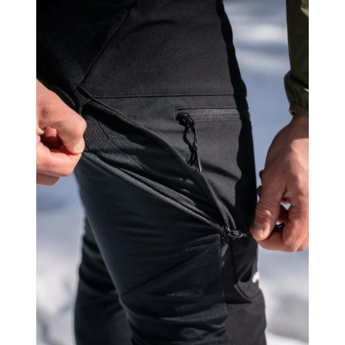 Men softshell pants KIXEES M BLK HUSKY - view 6 - Extreme-bg.com Men softshell pants KIXEES M BLK HUSKY - view 6