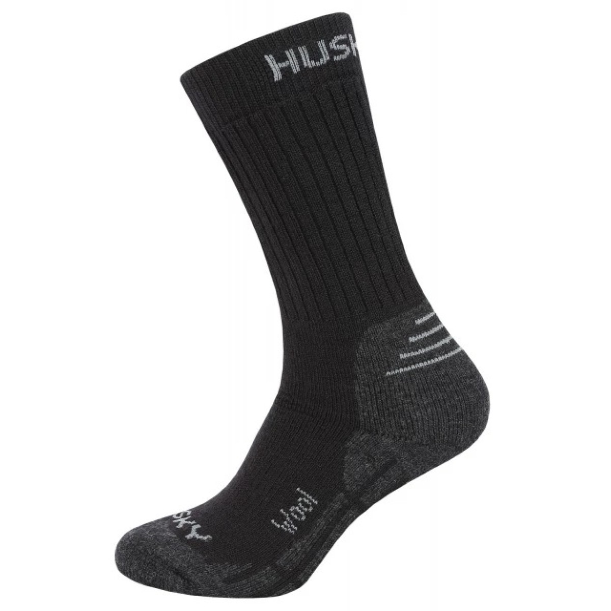 Зимни чорапи мерино Husky kids All-wool BLK HUSKY - изглед 4
