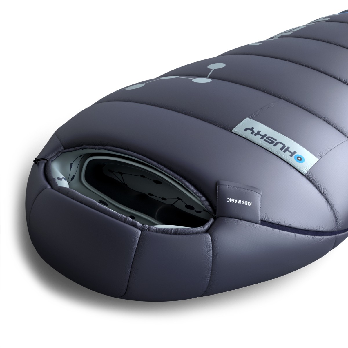 Sleeping bag Kids Magic -15 dark blue HUSKY - view 3 - Extreme-bg.com Sleeping bag Kids Magic -15 dark blue HUSKY - view 3