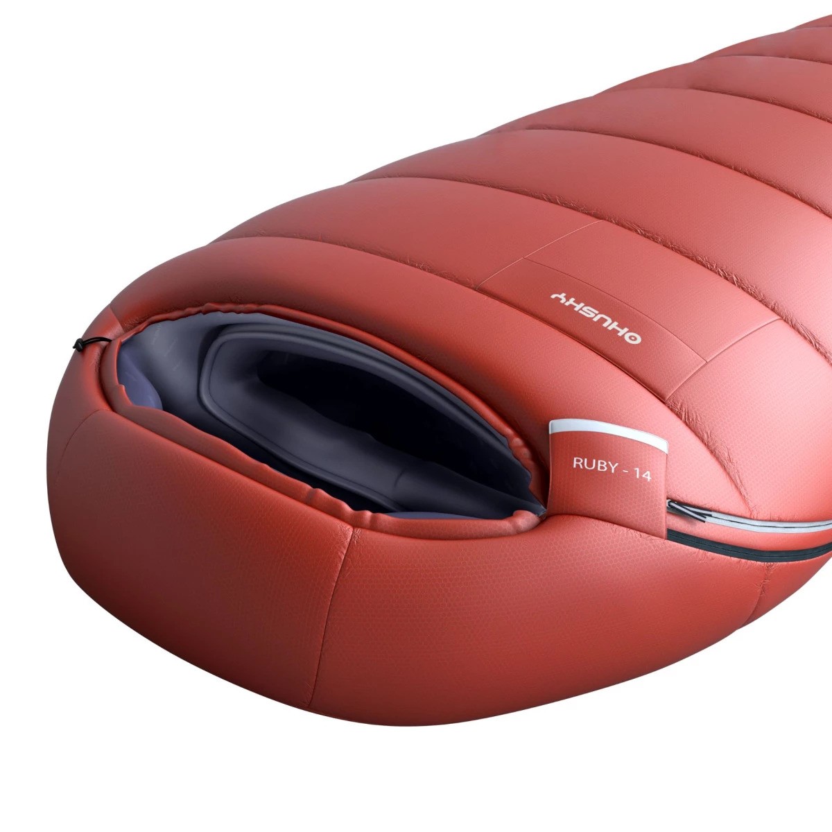 Спален чувал Ruby -14 red HUSKY - изглед 3