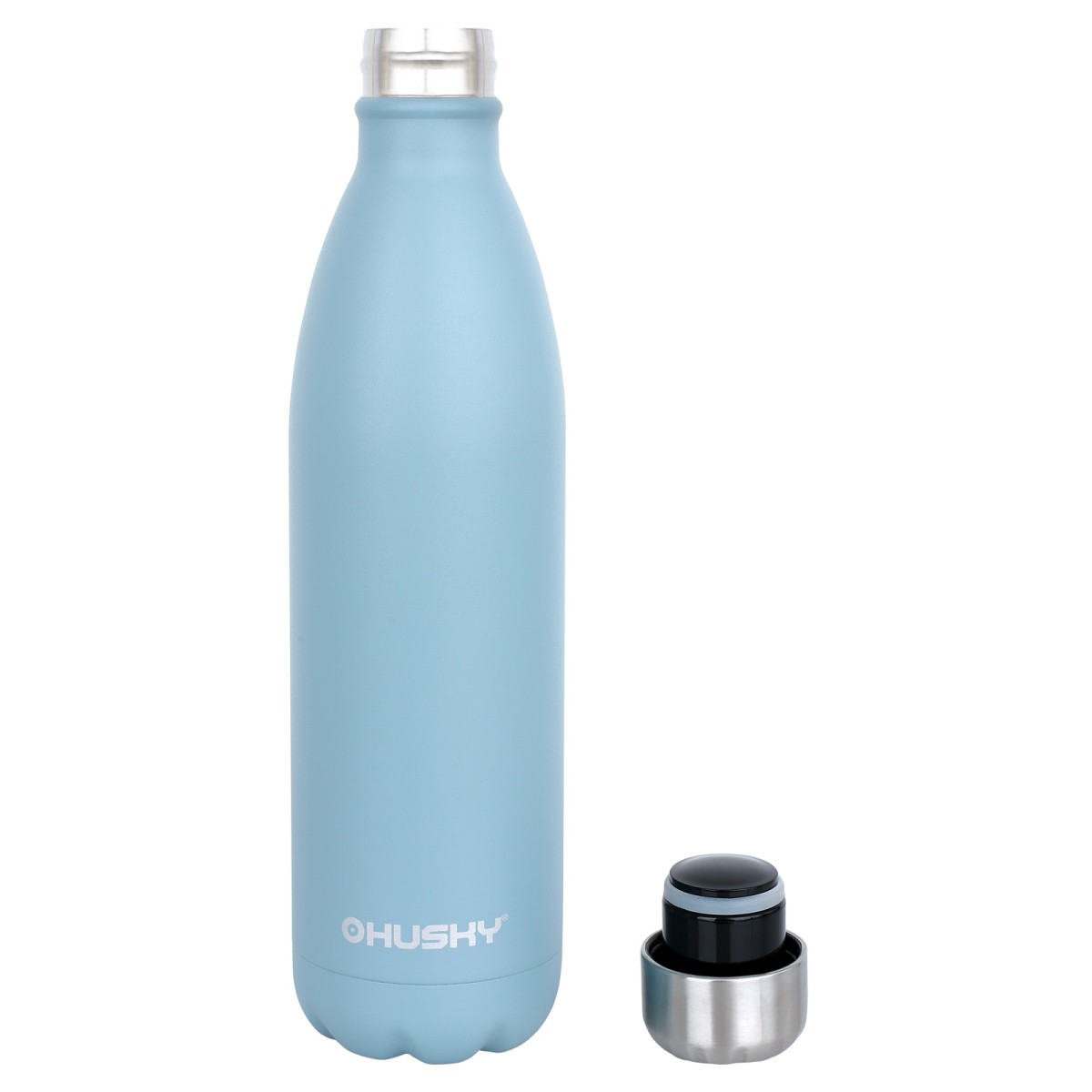 HUSKY vacuum bottle MOTT 750 grey HUSKY - view 3 - Extreme-bg.com HUSKY vacuum bottle MOTT 750 grey HUSKY - view 3