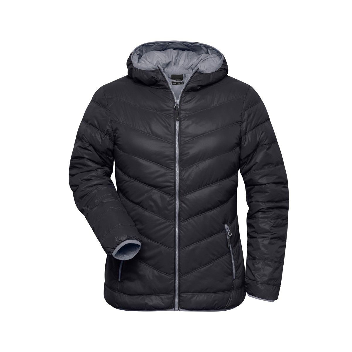 Lady feather jacket JN 1059 BLK JAMES AND NICHOLSON - view 2 - Extreme-bg.com Lady feather jacket JN 1059 BLK JAMES AND NICHOLSON - view 2