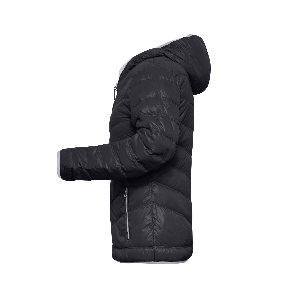 Lady feather jacket JN 1059 BLK JAMES AND NICHOLSON - view 4 - Extreme-bg.com Lady feather jacket JN 1059 BLK JAMES AND NICHOLSON - view 4