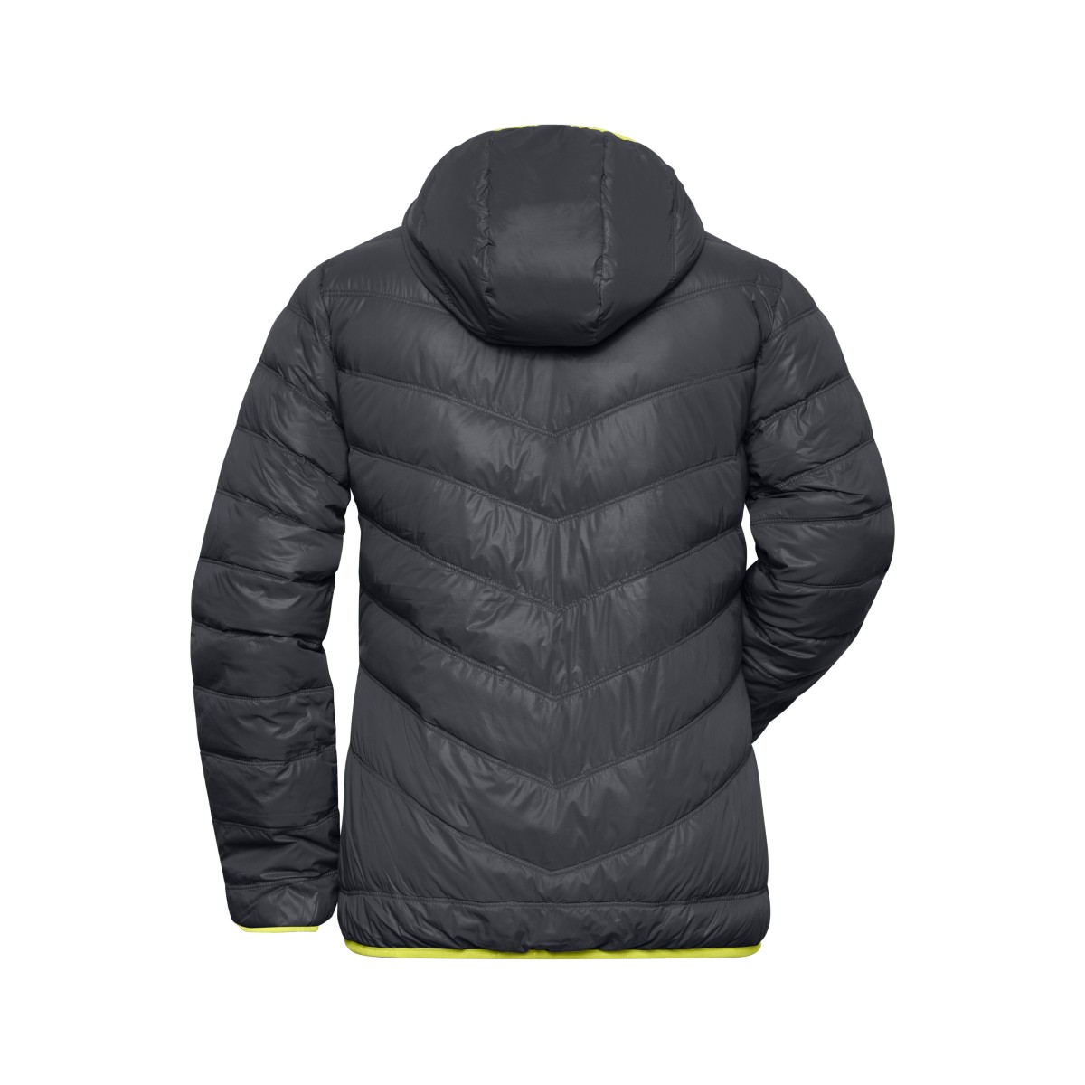 Дамско пухено яке JN1059 carbon/acid-yellow JAMES AND NICHOLSON - изглед 3 - Extreme-bg.com Дамско пухено яке JN1059 carbon/acid-yellow JAMES AND NICHOLSON - изглед 3