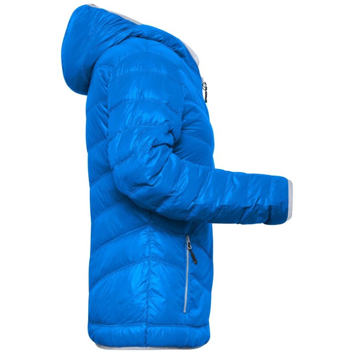 Дамско пухено яке JN1059 blue/silver JAMES AND NICHOLSON - изглед 3 - Extreme-bg.com Дамско пухено яке JN1059 blue/silver JAMES AND NICHOLSON - изглед 3