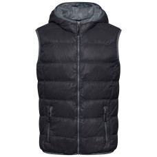 Мъжки пухен елек JN1062 black/grey
