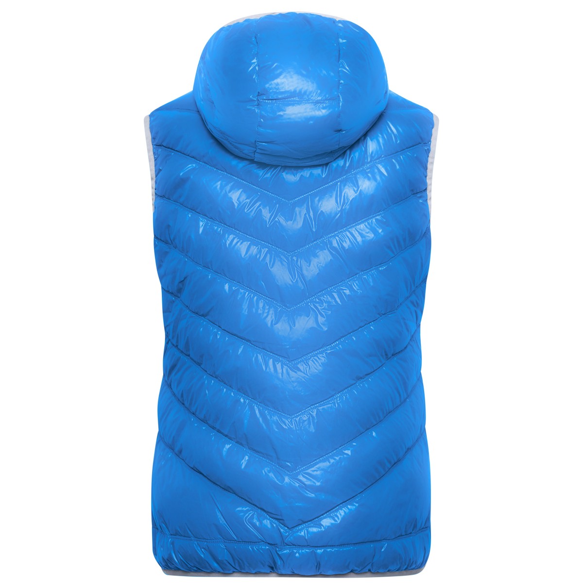Елек пухен дамски JN1061 blue/silver JAMES AND NICHOLSON - изглед 9
