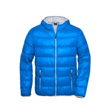 Мъжко пухено яке JN1060 blue/silver