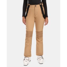 Дамски Софтшел Ски Панталон Kilpi DIONE-W ZL (Бял / Бежов) | Slim Fit