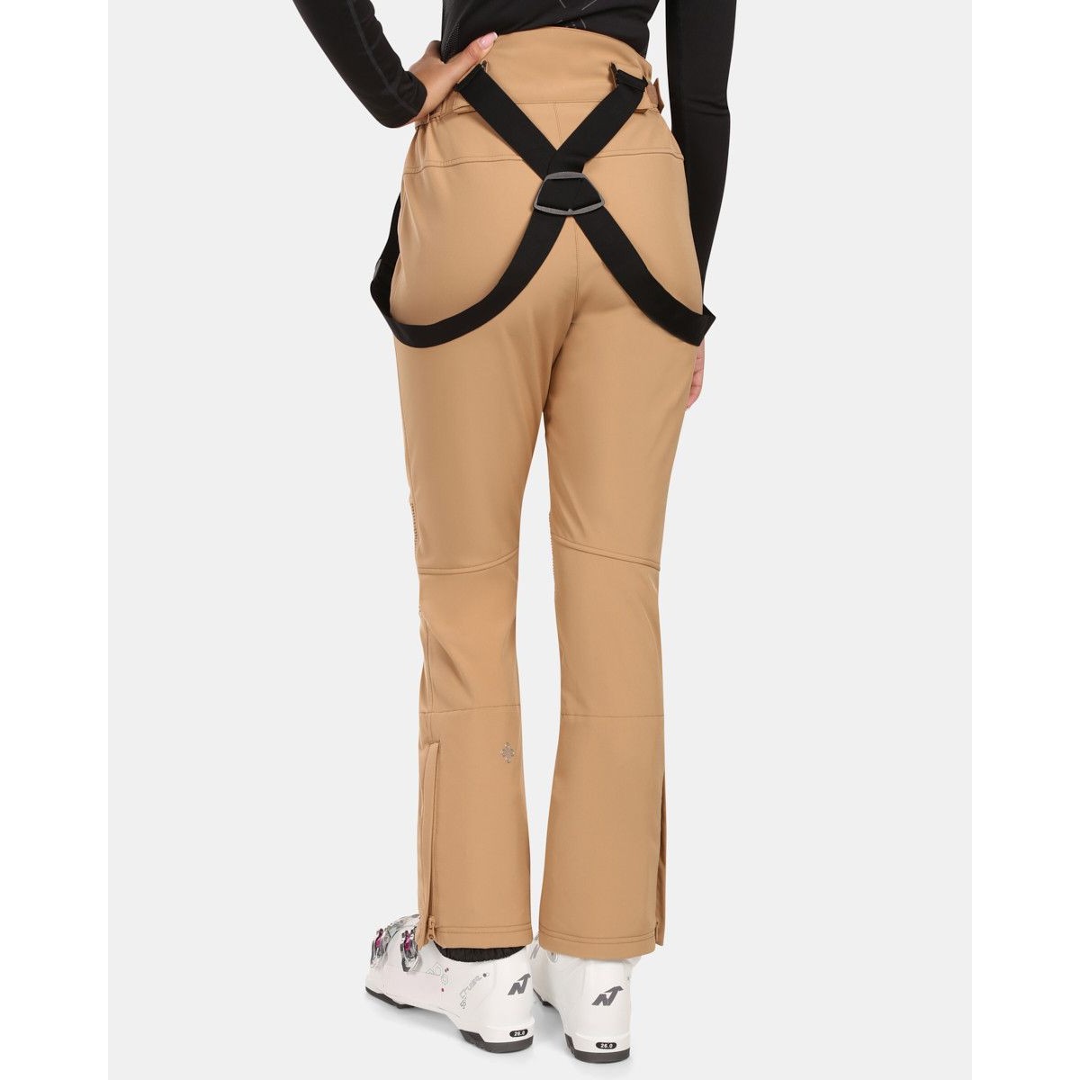 Дамски Софтшел Ски Панталон Kilpi DIONE-W ZL (Бял / Бежов) | Slim Fit KILPI - изглед 4 - Extreme-bg.com Дамски Софтшел Ски Панталон Kilpi DIONE-W ZL (Бял / Бежов) | Slim Fit KILPI - изглед 4