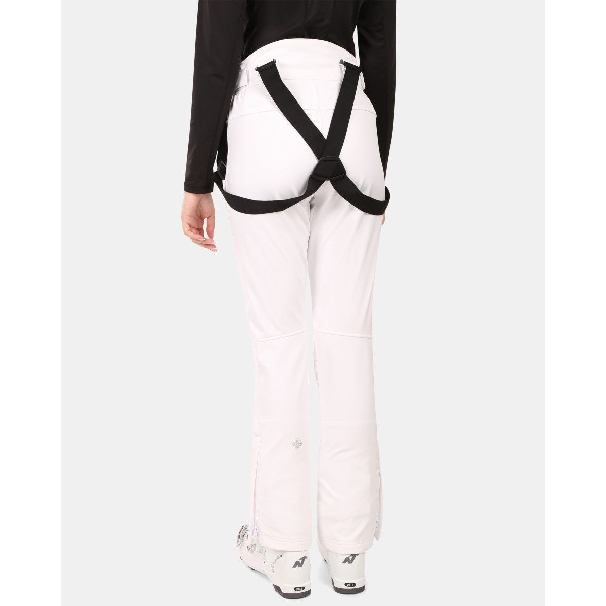 Дамски Софтшел Ски Панталон Kilpi DIONE-W ZL (Бял / Бежов) | Slim Fit KILPI - изглед 5 - Extreme-bg.com Дамски Софтшел Ски Панталон Kilpi DIONE-W ZL (Бял / Бежов) | Slim Fit KILPI - изглед 5