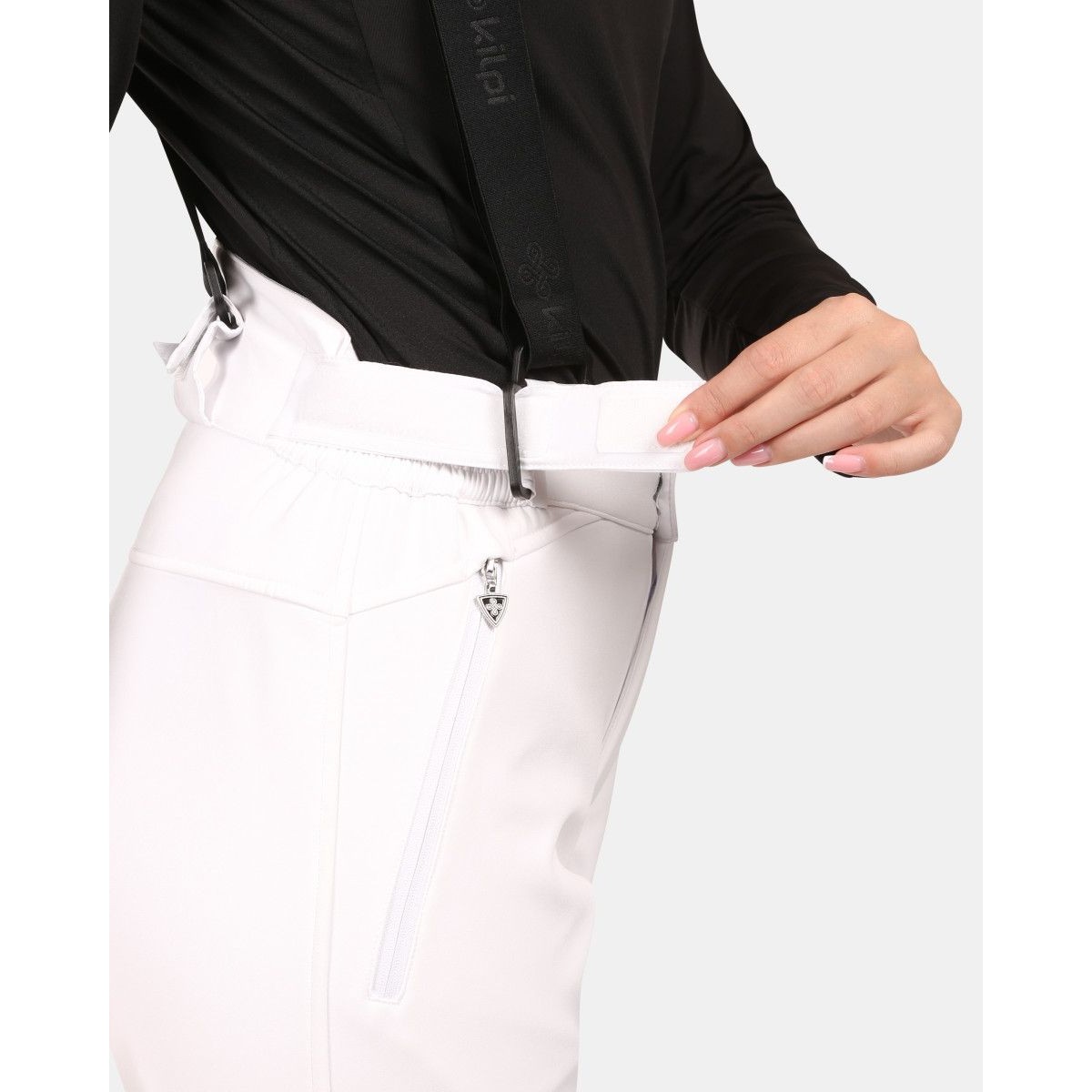 Дамски Софтшел Ски Панталон Kilpi DIONE-W ZL (Бял / Бежов) | Slim Fit KILPI - изглед 7 - Extreme-bg.com Дамски Софтшел Ски Панталон Kilpi DIONE-W ZL (Бял / Бежов) | Slim Fit KILPI - изглед 7