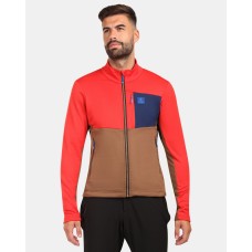 Мъжки Функционален Суичър Kilpi ERIN-M ZM (Син / Червен) | Opti-Stretch