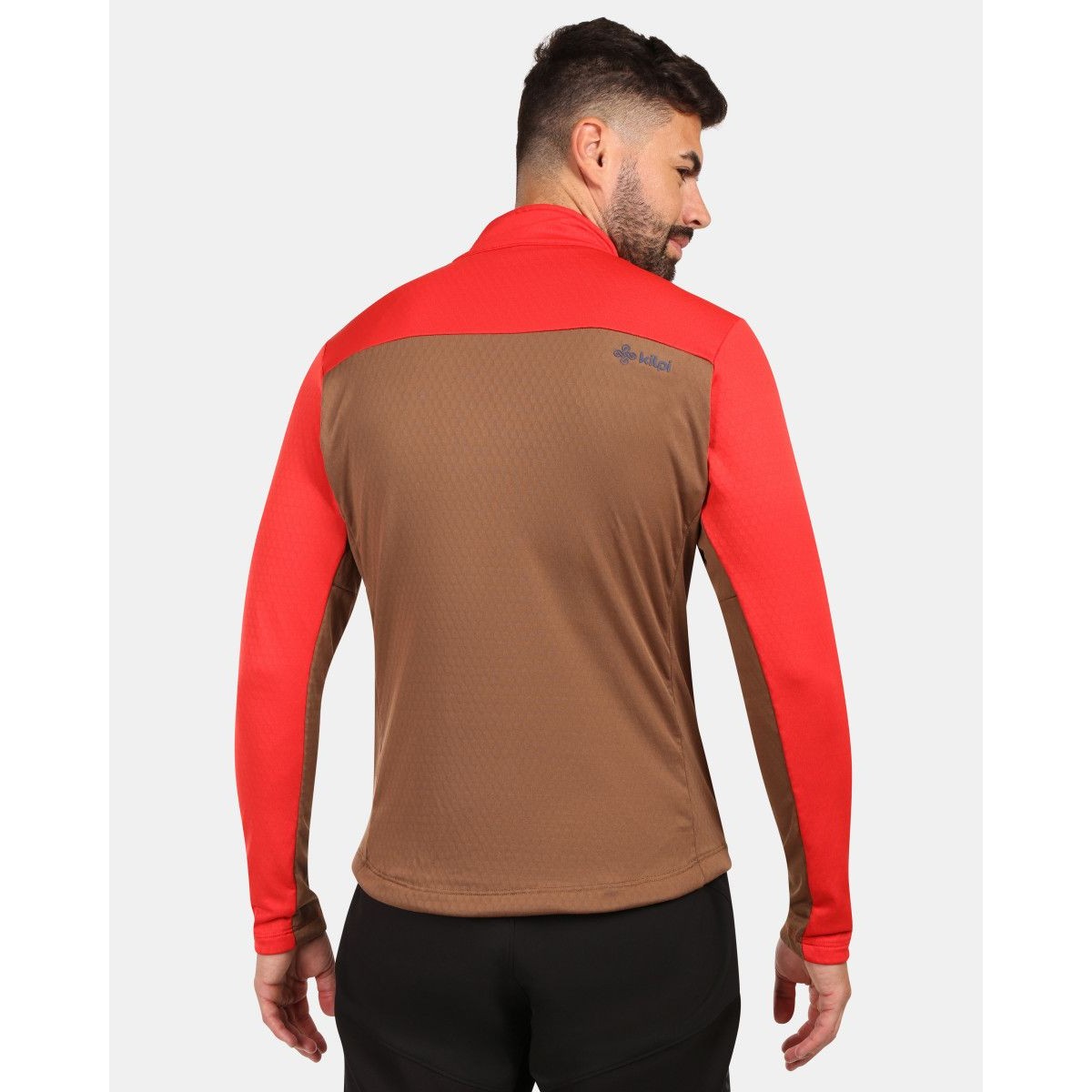 Мъжки Функционален Суичър Kilpi ERIN-M ZM (Син / Червен) | Opti-Stretch KILPI - изглед 4 - Extreme-bg.com Мъжки Функционален Суичър Kilpi ERIN-M ZM (Син / Червен) | Opti-Stretch KILPI - изглед 4