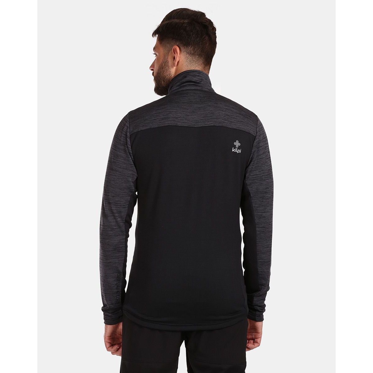 Men's Functional Sweatshirt Kilpi ERIN-M BLK | Opti-Stretch KILPI - view 4 - Extreme-bg.com Men's Functional Sweatshirt Kilpi ERIN-M BLK | Opti-Stretch KILPI - view 4