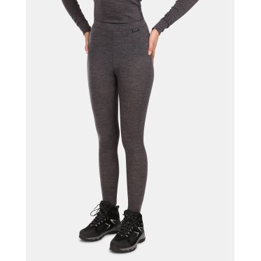Women´s merino wool base layer Kilpi MAVORA BOTTOM-W DGY KILPI - view 1