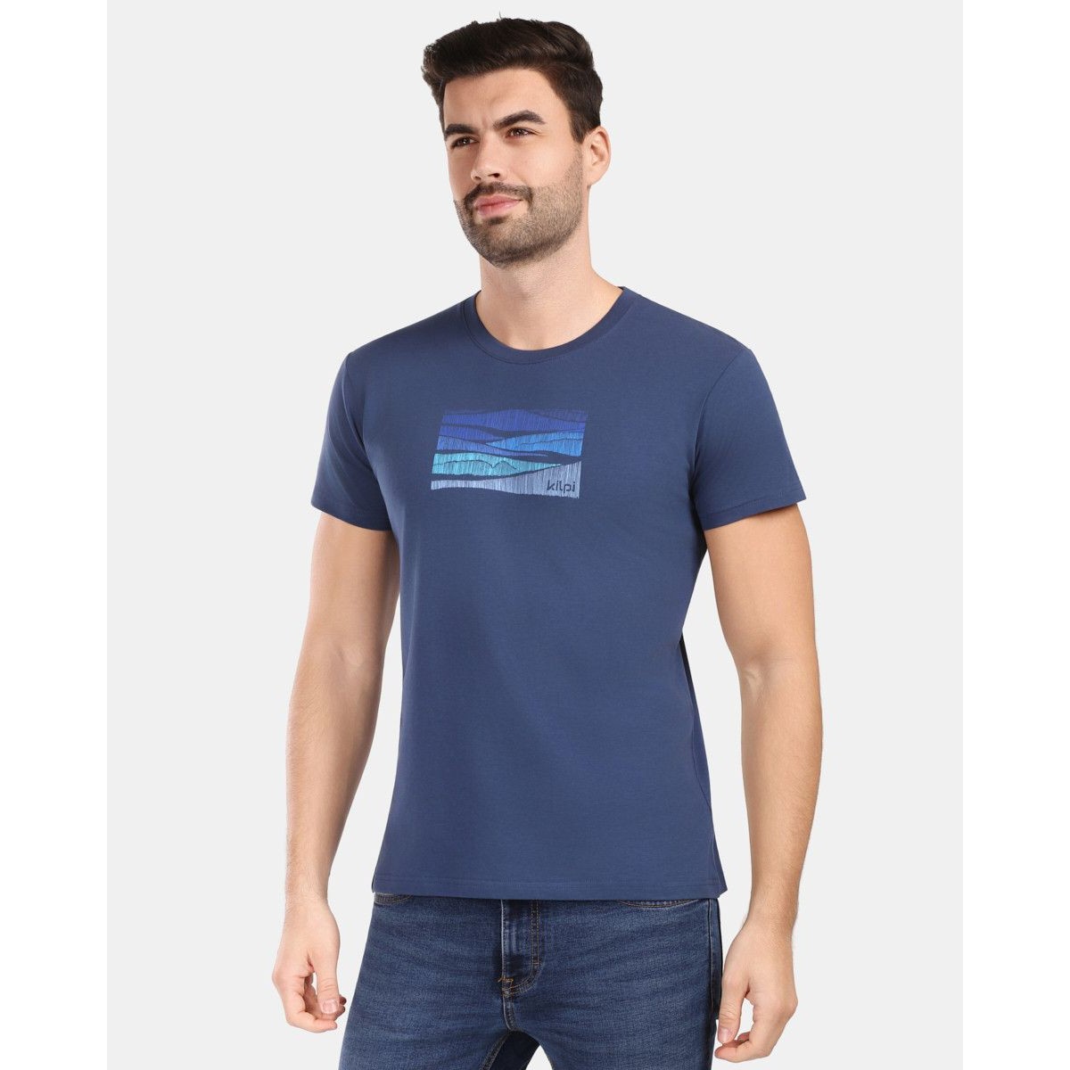 Мъжка Памучна Тениска Kilpi SPACER-M | Ежедневен Стил KILPI - изглед 3 - Extreme-bg.com Мъжка Памучна Тениска Kilpi SPACER-M | Ежедневен Стил KILPI - изглед 3