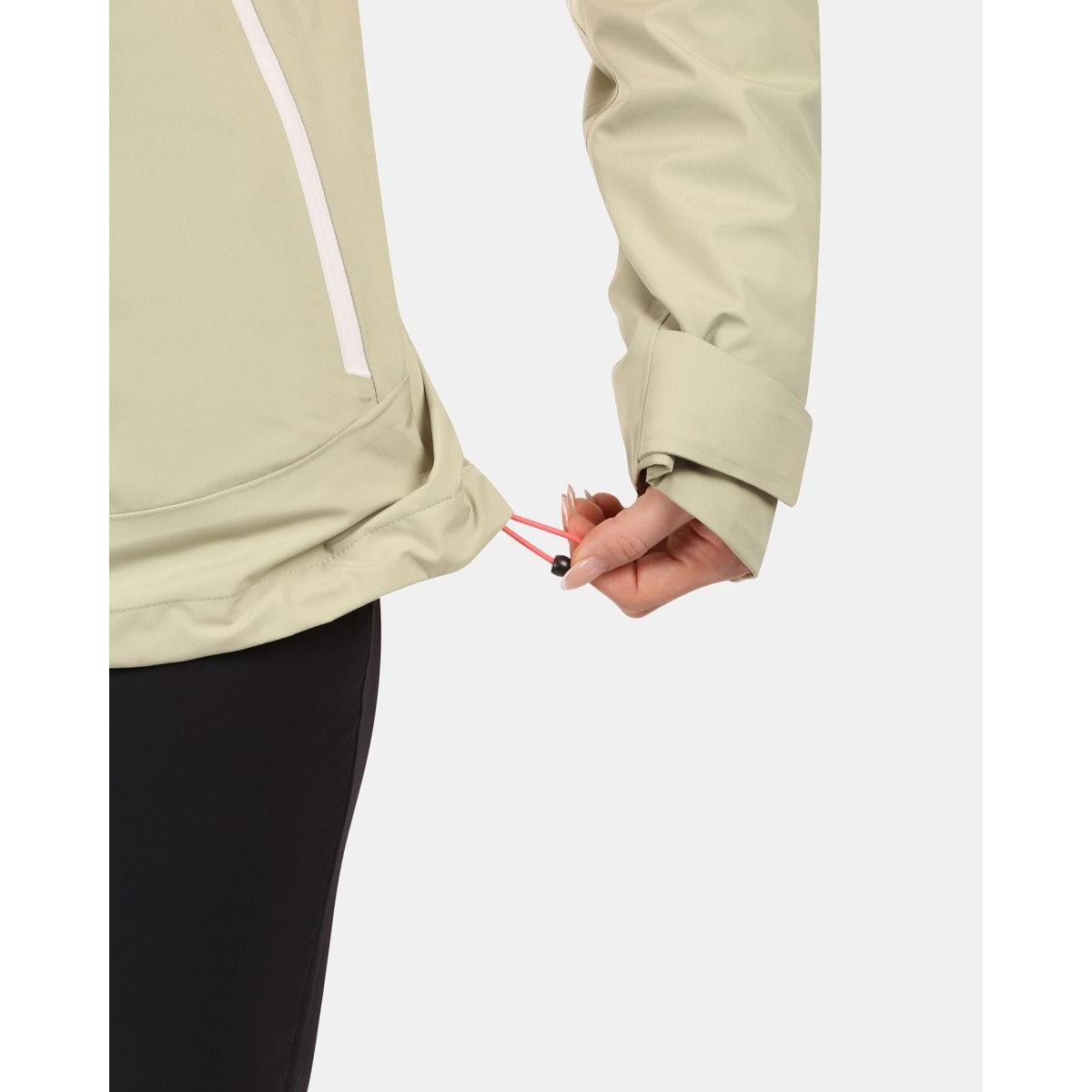 Women`s hardshell waterproof jacket Kilpi MAMBA-W YL KILPI - view 7 - Extreme-bg.com Women`s hardshell waterproof jacket Kilpi MAMBA-W YL KILPI - view 7