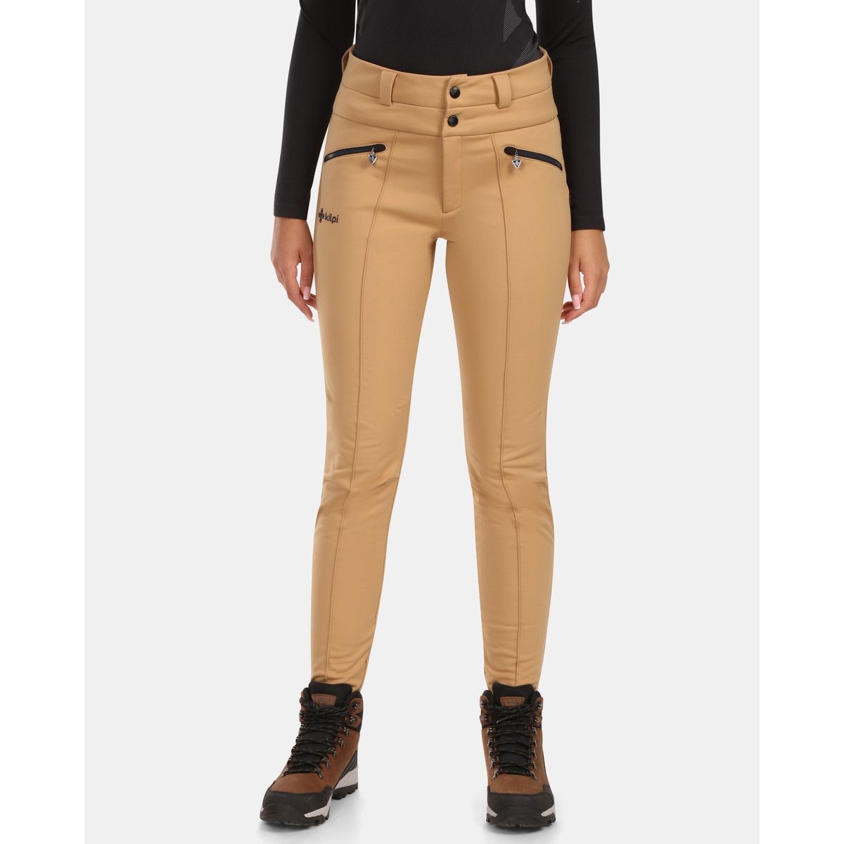 Дамски Ски Клин Kilpi MAURA-W ZL Бежов | Slim Fit | 10 000 мм KILPI - изглед 2 - Extreme-bg.com Дамски Ски Клин Kilpi MAURA-W ZL Бежов | Slim Fit | 10 000 мм KILPI - изглед 2