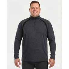 Мъжка Термо Блуза Kilpi JAGER-M WMX| 100% Мерино | Големи Размери (4XL - 7XL)