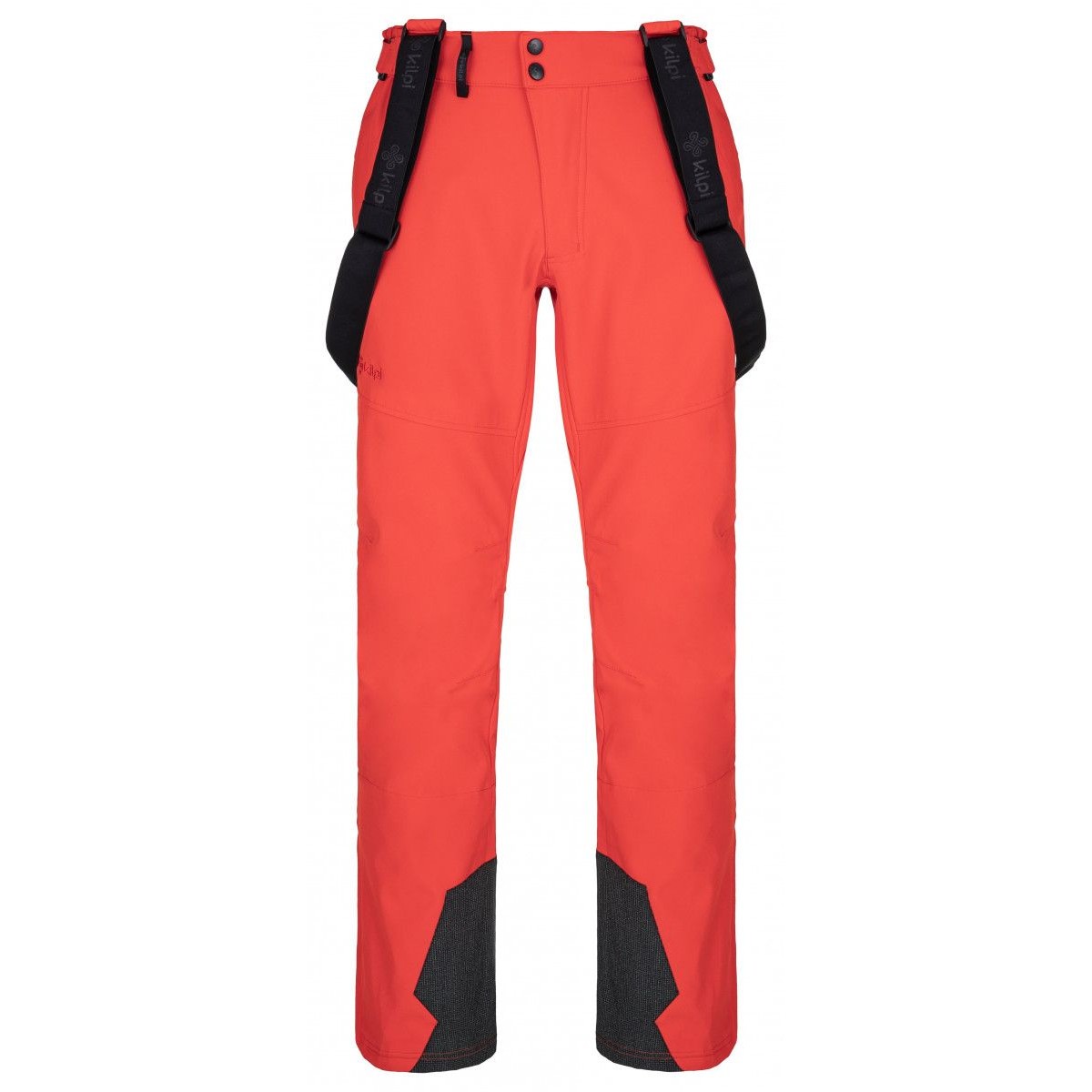 Men's Softshell Ski Pants Kilpi RHEA-M RED | PFC Free | 10k Waterproof KILPI - view 2