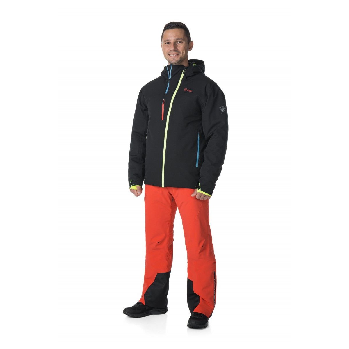 Men's Softshell Ski Pants Kilpi RHEA-M RED | PFC Free | 10k Waterproof KILPI - view 10