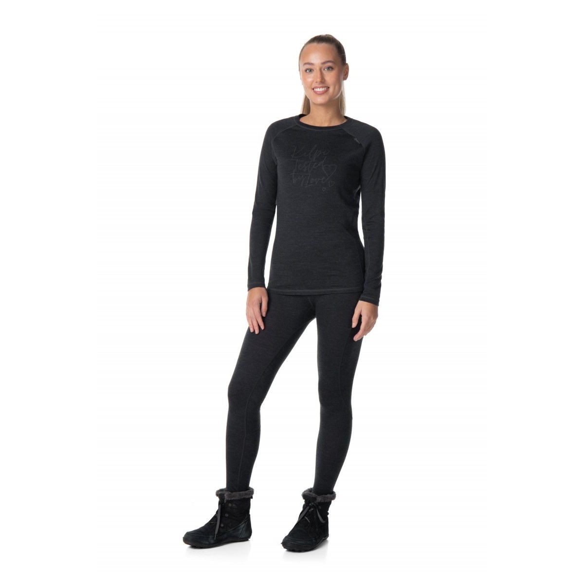 Lady`s Thermopants Mavora Bottom-W BLK KILPI - view 5 - Extreme-bg.com Lady`s Thermopants Mavora Bottom-W BLK KILPI - view 5