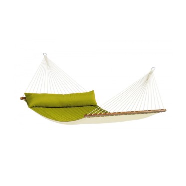 Double hammock with spreader bar and padded lying Alabama Avocado LA SIESTA - view 1