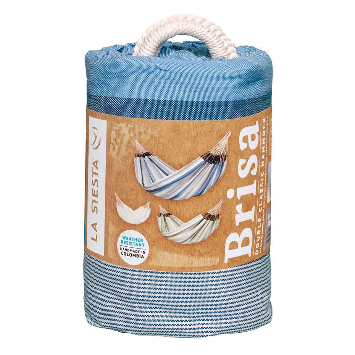Double Classic Hammock Brisa Sea Salt LA SIESTA - view 5 - Extreme-bg.com Double Classic Hammock Brisa Sea Salt LA SIESTA - view 5