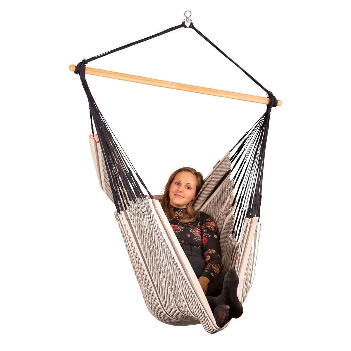 Double Hammock Chair Habana Zebra LA SIESTA - view 3 - Extreme-bg.com Double Hammock Chair Habana Zebra LA SIESTA - view 3