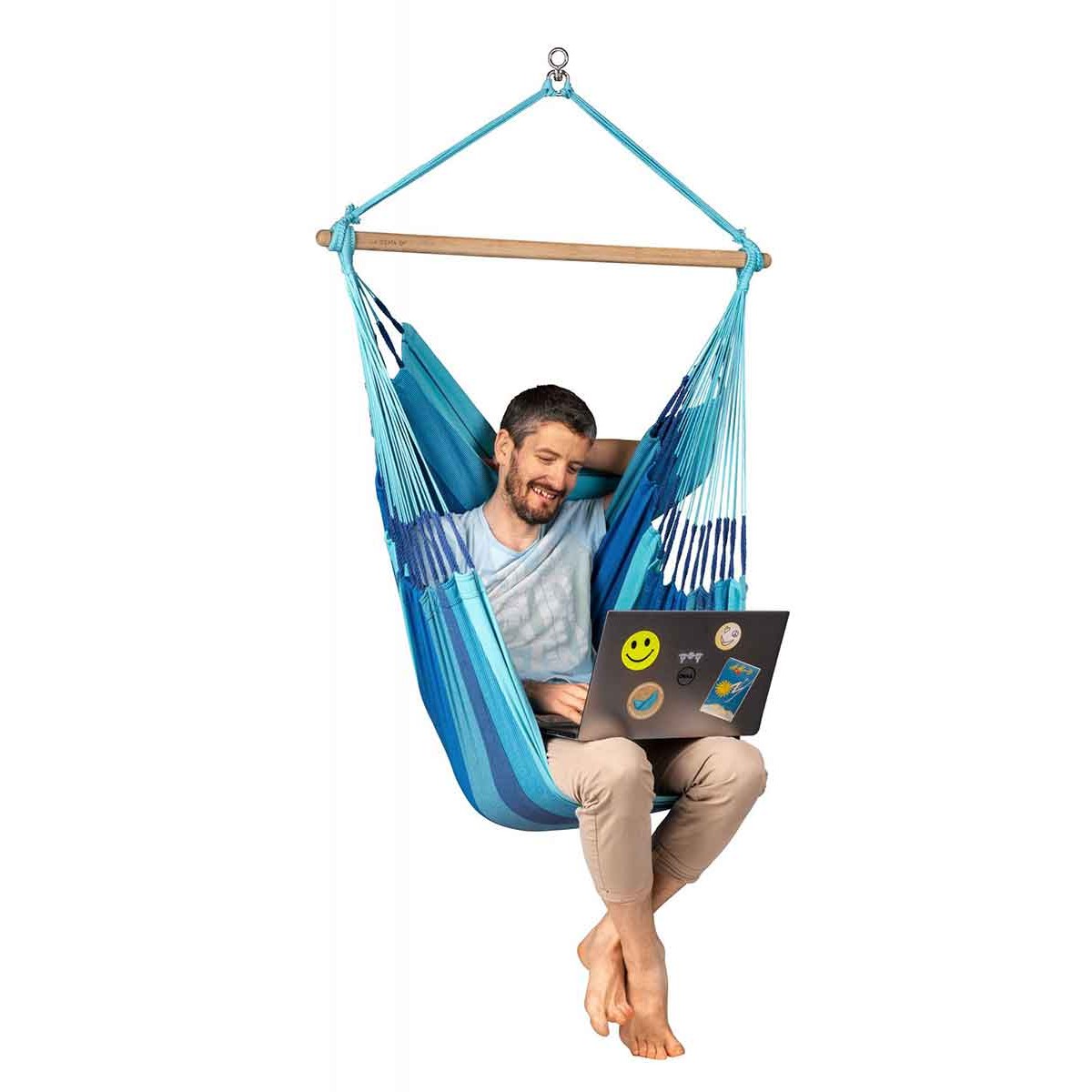 Single Hammock Chair Habana Lagoon LA SIESTA - view 3 - Extreme-bg.com Single Hammock Chair Habana Lagoon LA SIESTA - view 3