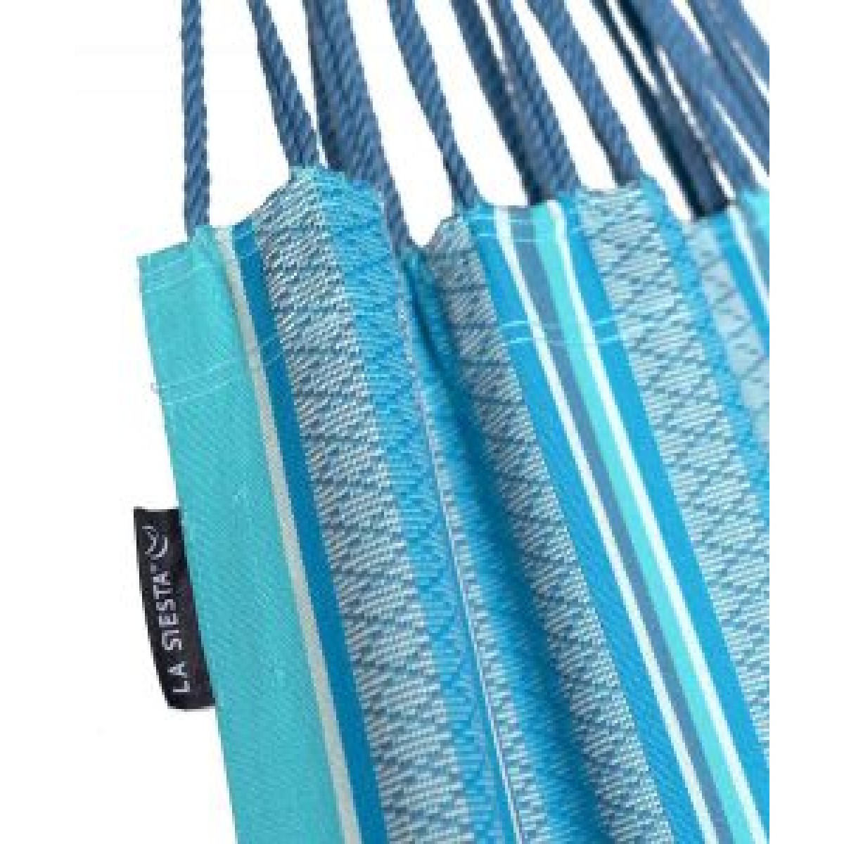 Double classic hammock Modesta azure LA SIESTA - view 3 - Extreme-bg.com Double classic hammock Modesta azure LA SIESTA - view 3