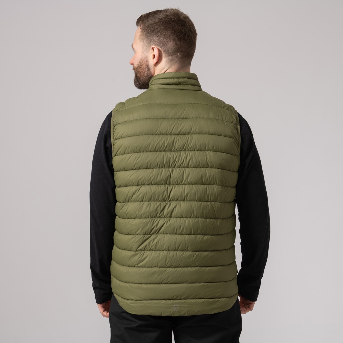 Mens Synergy Insulated Thermolite Gilet Khaki MAC IN A SAC - view 4
