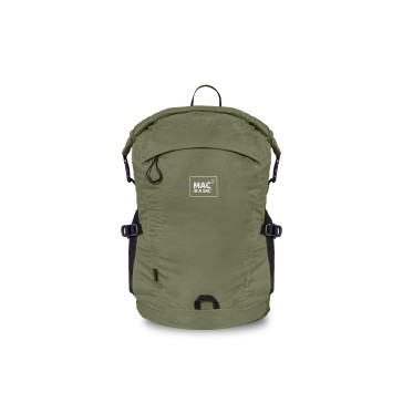 Олекотена водоустойчива сгъваема раница Travelite Backpack Khaki MAC IN A SAC - изглед 1
