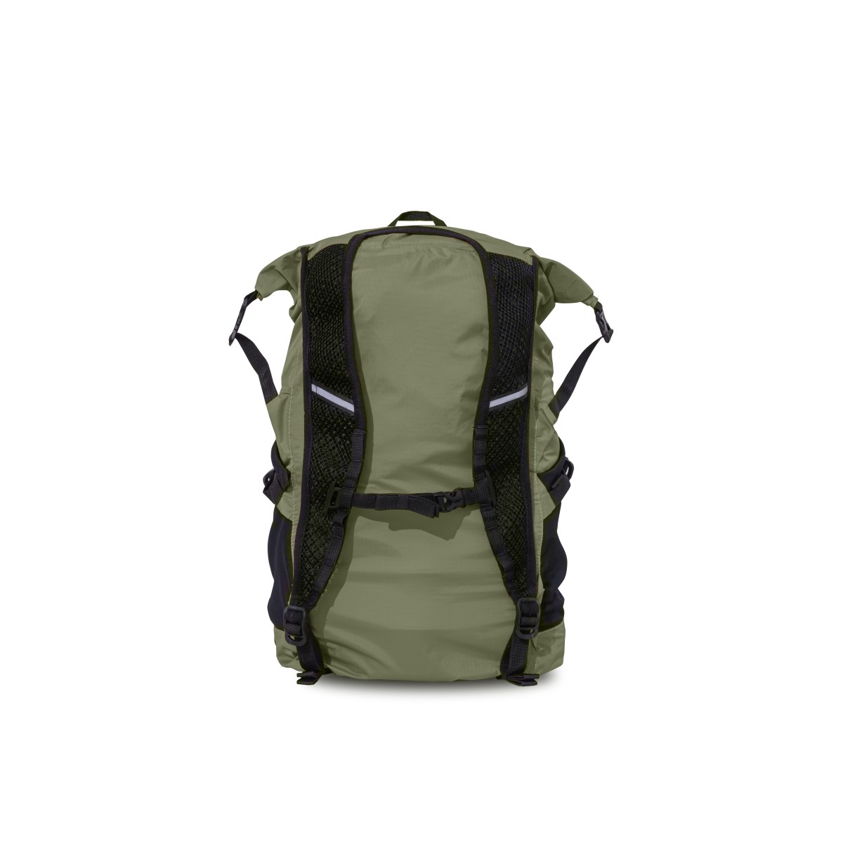 Олекотена водоустойчива сгъваема раница Travelite Backpack Khaki MAC IN A SAC - изглед 7