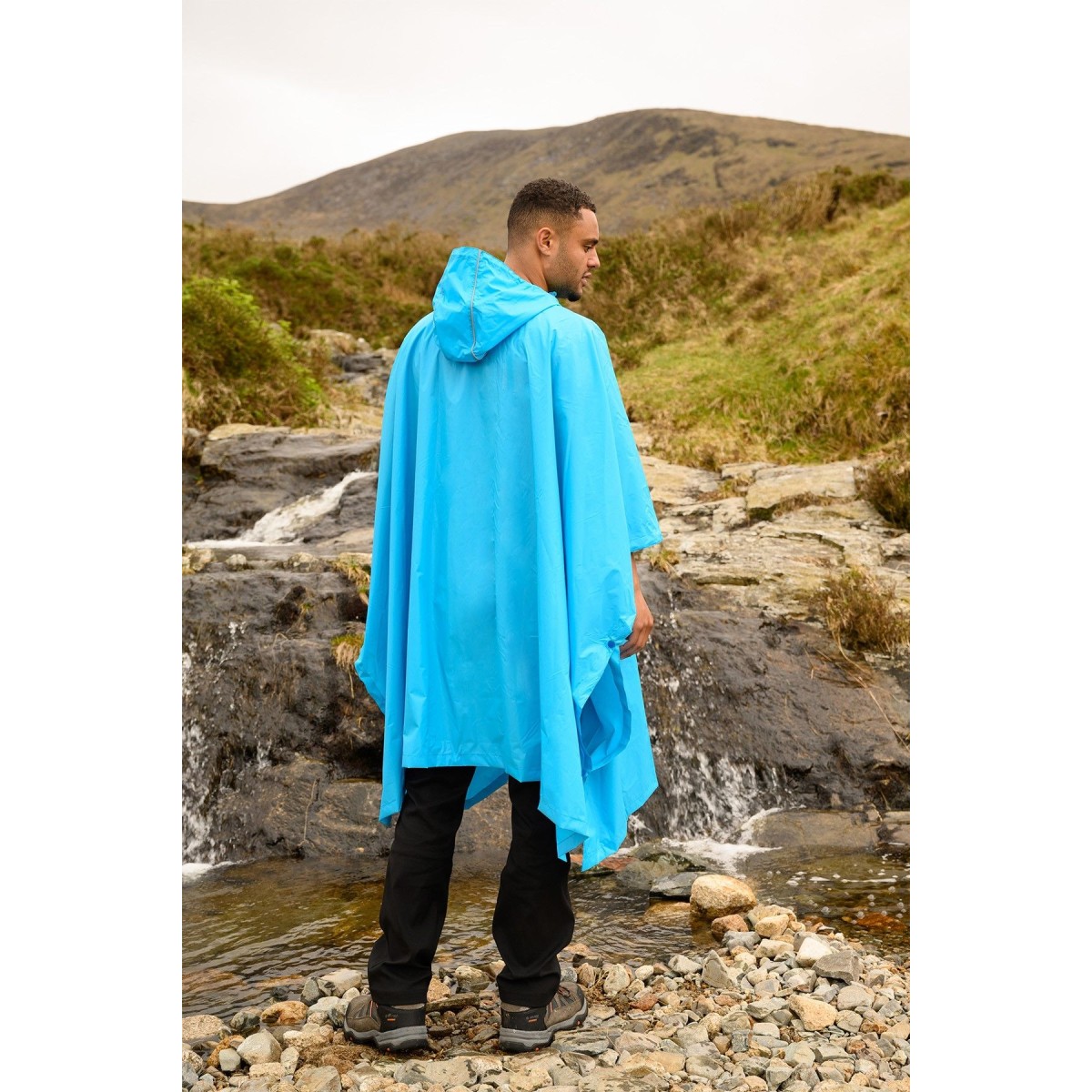 Дъждобран Mac in a sac Mias Poncho neon blue MAC IN A SAC - изглед 4