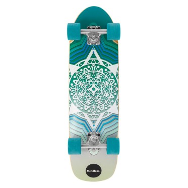 Круизер Скейтборд Mindless Drifter 28 – Teal Edition MINDLESS - изглед 1