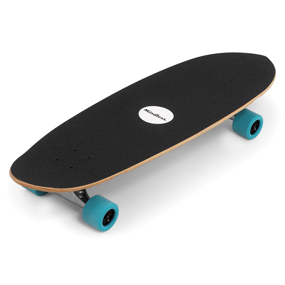 Сърф Скейт Mindless Wake 35 – Дълъг Сърф Борд за Асфалт с Pintail Дизайн и ABEC 9 (син) MINDLESS - изглед 9