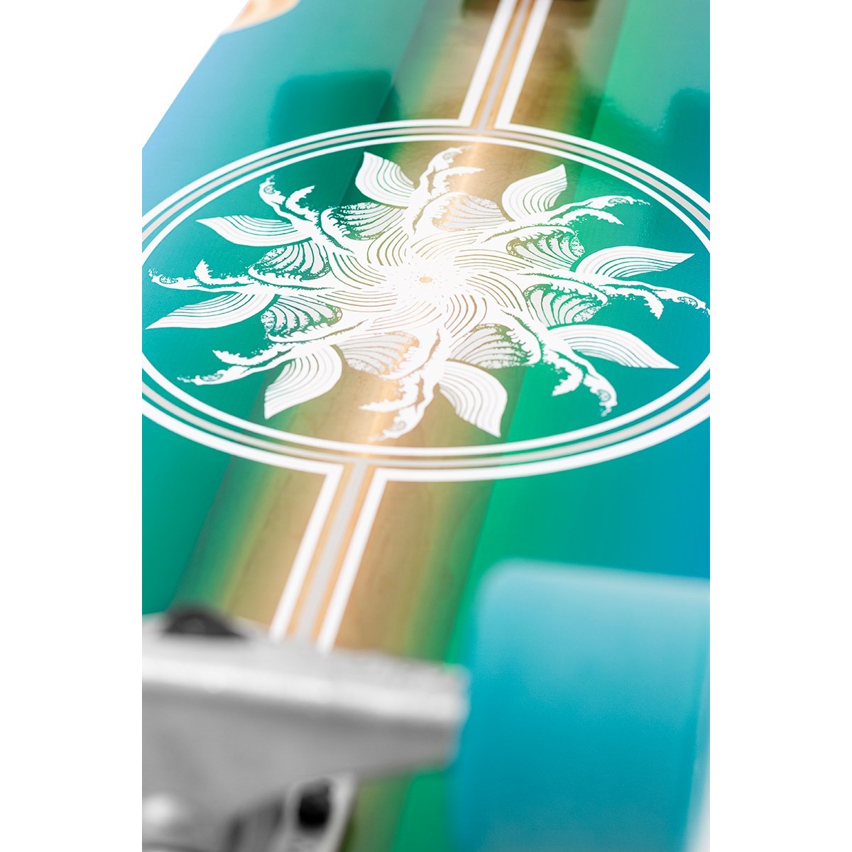 Сърф Скейт Mindless Wake 35 – Дълъг Сърф Борд за Асфалт с Pintail Дизайн и ABEC 9 (син) MINDLESS - изглед 12